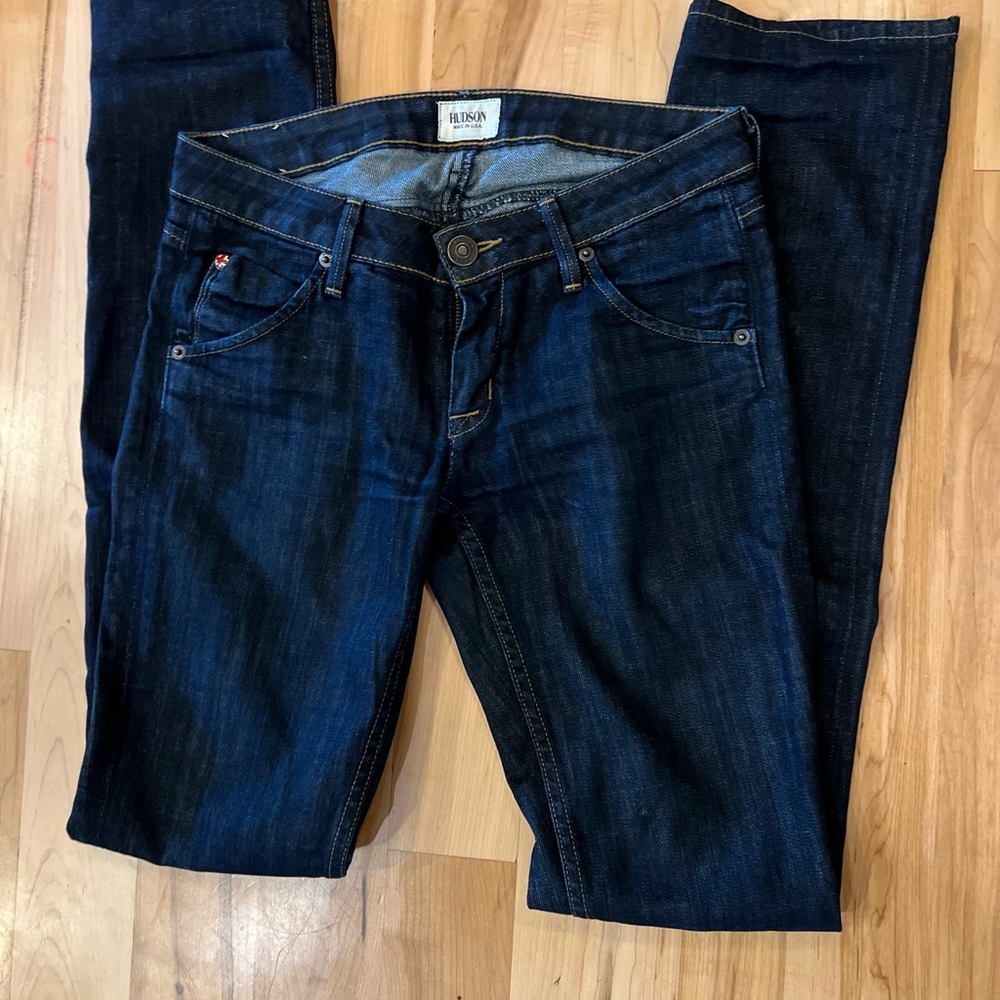 Hudson Jeans Women's Dark Blue Skinny Jeans
